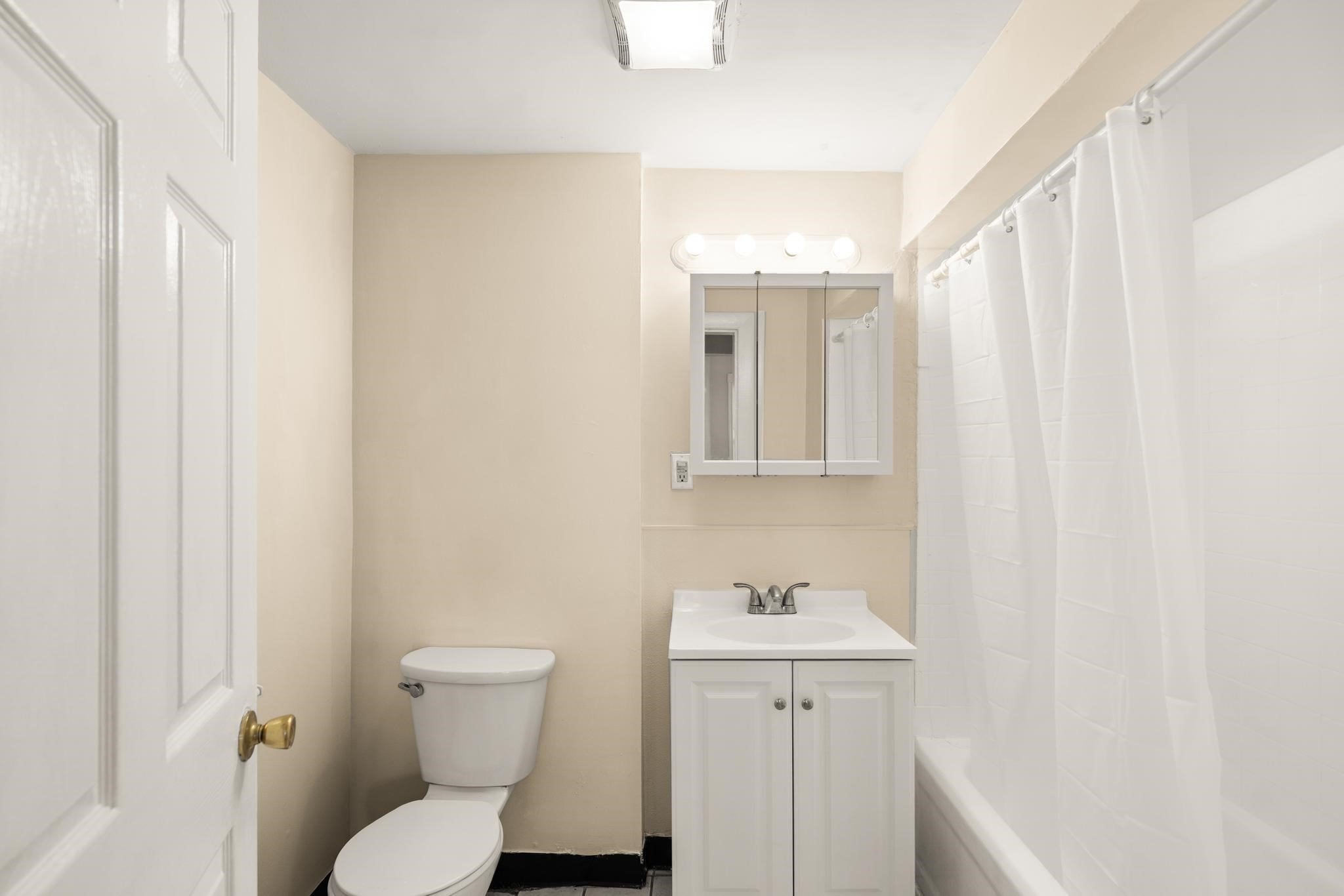 Renovated bathroom