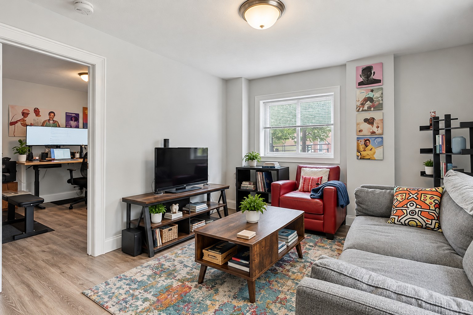 148 Walnut Street: living room